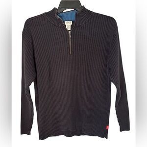 Vintage Levi’s Red Tab 1/4 Zip Long Sleeve Shirt Men’s Large Dark Blue Sz XXL